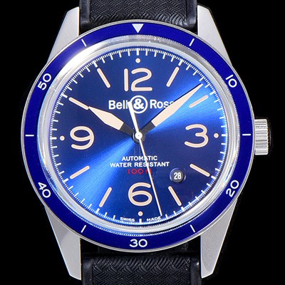 레플리카 [벨엔로스]남성용  R V2-92 에어로네블 41미리 오토매틱 블루다이얼  BEL70575  