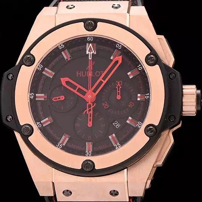 레플리카 [휴블렛] 남성용 빅뱅 킹 F1 포뮬라 에디션 블랙다이얼 HUB4200  
