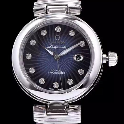 레플리카 [오메가] 여성용 드빌 다크 블루 다이얼 오토매틱 무브먼트 OMG0304  