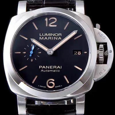 레플리카 [파네라이] 남성용 루미노르 블랙 다이얼 오토매틱 무브먼트 PAN1215  