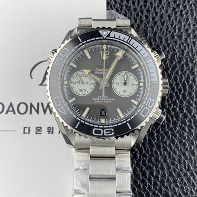 레플리카 [오메가] 남성용 씨마스터 신제품 215.32.46.51.01.004 플래닛 오션 600m 코액시얼 마스터 크로노미터 45.5mm 크로노그래프 오토매틱 Cal.9900 타입 그레이 다이얼 omg0257  