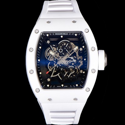 레플리카 [리차드밀레] 남성용 RM055 부바왓슨 세라믹 50mm 기계식 수동형 무브먼트 스켈레톤 다이얼 ric0307  