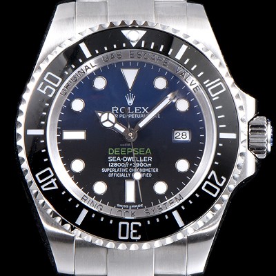 레플리카 [로렉스] 남성용 딥씨 블루다이얼 오토매틱 무브먼트 ROL0111  