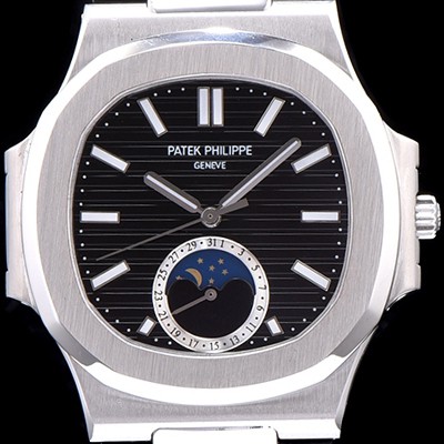 레플리카 [파텍필립] 남성용 노틸러스 블랙 다이얼 오토매틱 무브먼트 PAT0231  