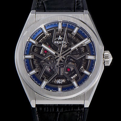 레플리카 [제니스] 남성용 DEFY시리즈 오토매틱 Cal.670sk 41미리 가죽줄 블랙다이얼 zen84269  