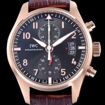 레플리카 [아이더블유씨] 남성용 파일럿 IW387803 오토매틱 7750무브먼트 그레이 다이얼 IWC4240  