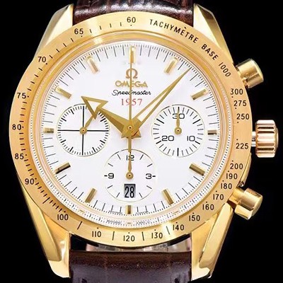 레플리카 [오메가] 남성용 스피드마스터1957 화이트 다이얼 오토매틱 무브먼트 OMG0320  