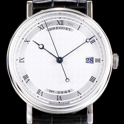 레플리카 [브레게] 남성용 클래식 No.3944 최신버전 업그레이드형 5177BB/12/9V6 실버 텍스쳐드 다이얼 오토매틱 무브먼트 BRG0443  
