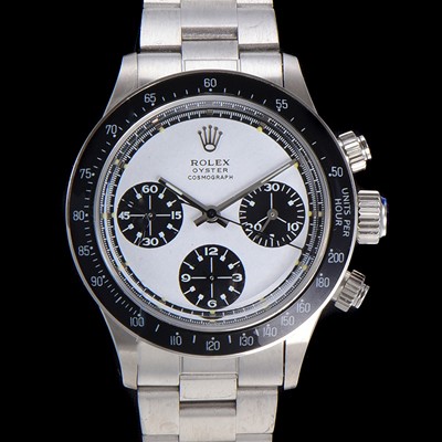 레플리카 [로렉스] 남성용 1965년 모델 클래식  코스모그래프 데이토나   Ref.6241 수동감기/기계식 37mm 스크류 다운 푸셔 메탈줄 화이트다이얼 rol1959  