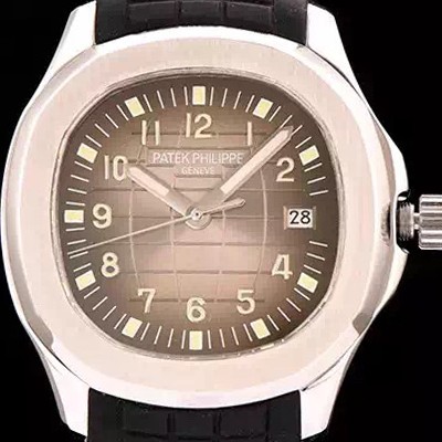 레플리카 [파텍필립] 남성용 애쿼노트 아쿠아넛 졈보 스틸 시리즈 쵸콜릿 브라운 다이얼 PAT0400  