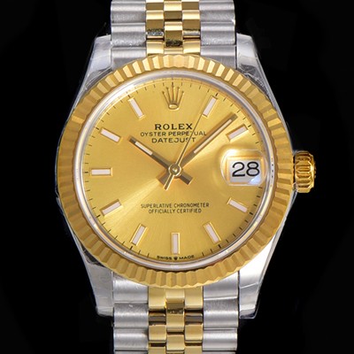 레플리카 [로렉스] 여성용 2021신상 데이져스트 오토매틱 ETA-2688 31mm 18K옐루골드 메탈줄 골드 다이얼 rol46825  