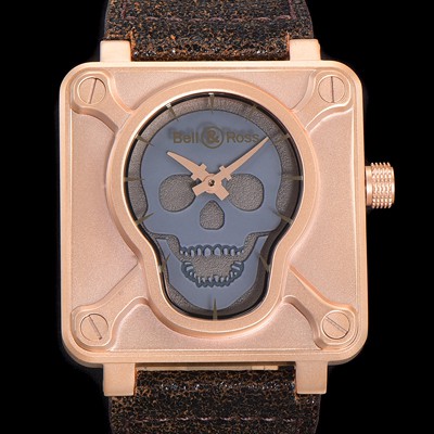 레플리카 [벨앤로즈] 남성용시계 리얼 브론즈 한정판 에디션 UP !! BR 01-92 오토매틱 브론즈 소재 46mm 가죽줄 블루다이얼 bel8209  