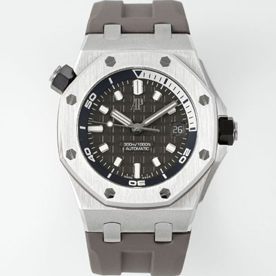 레플리카 [오데마피게] 남성용 하이엔드 로얄오크 오프쇼어 다이버 15720ST.OO.A009CA.01 오토매틱 Cal.4308타입 42mm 그레이 다이얼 aud6577  