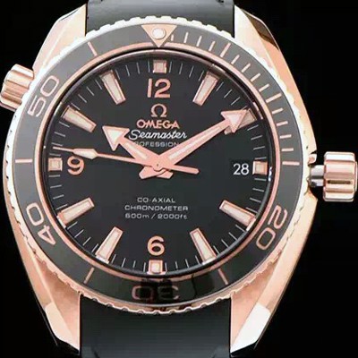 레플리카 [오메가] 남성용 시마스터 플래닛오션 600m 코액시얼 블랙다이얼 OMG0004  