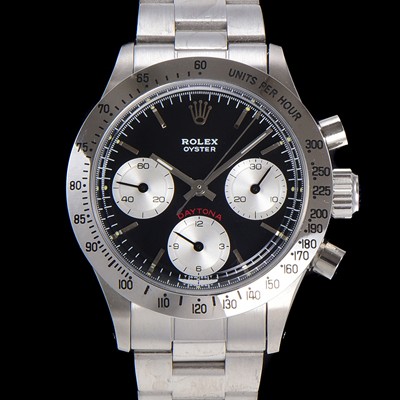 레플리카 [로렉스] 남성용 1965년 모델  클래식 코스모그래프 데이토나  Ref.6239 수동감기/기계식 37mm 스크류 다운 푸셔 메탈줄 블랙다이얼 rol1951  