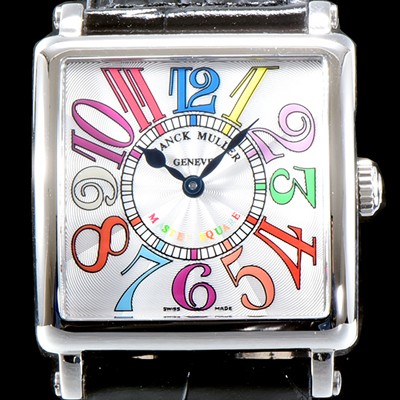 레플리카 [프랭크 뮬러] 남성용 마스터 스퀘어 6000 K SC DT COL DRM V D 레이디 워치 크레이지 아워 다이얼 스위스 오토매틱 무브먼 FRA4434  