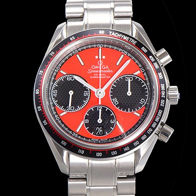 레플리카 [오메가] 남성용시계 뉴 레이싱 크로노 스프드마스터 레이싱 크로노그래프 오토매틱 ETA7750-2 타입 40mm 메탈줄시계 래드다이얼 omg8486  