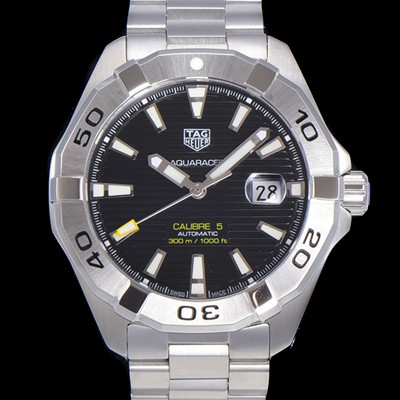 레플리카 [태그호이어] 남성용 아쿠아레이서 오토매틱 43mm 메탈줄 블랙다이얼 tag02587  
