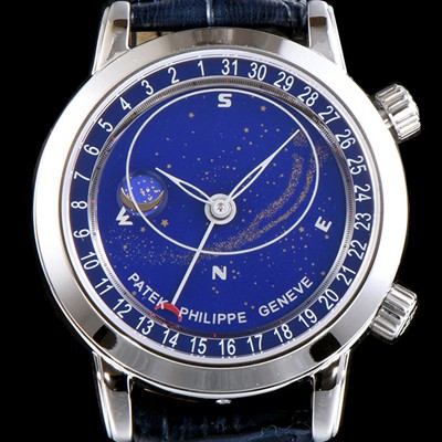 레플리카 [파텍필립] 남성용 그렌드 컴플리케이션 6102P-001 셀리스티얼 블루 다이얼 오토매틱 무브먼트 PAT0131  
