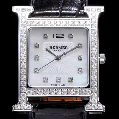 레플리카 [에르메스] 남성용 H아워 036793WW00 화이트 다이얼 춰츠 무브먼트 HEM4204  
