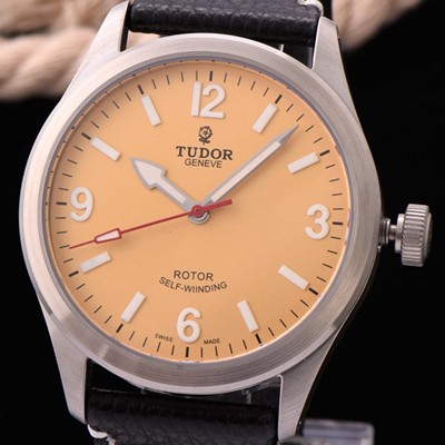 레플리카 [튜더] 남성용 헤리티지 옐로 다이얼 오토매틱 무브먼트 TUD4222  