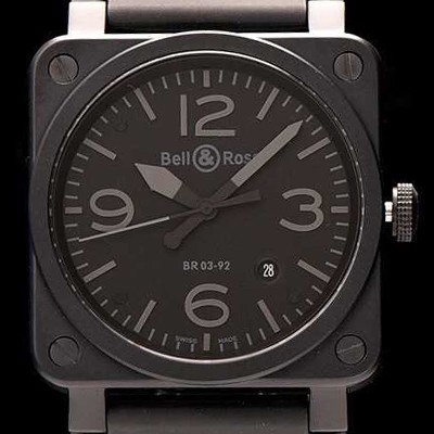 레플리카 [벨엔로즈] 남성용 인스트루먼트 03 오토메틱 블랙 다이얼 오토매틱 무브먼트 BEL4234  