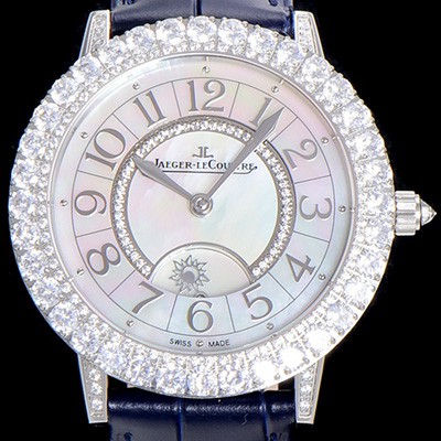 레플리카 [예거 르꿀뜨르]여성용 아르튀르 루이스 36미리 보석/다이아몬드 화이트다이얼 오토매틱 JAG38785  