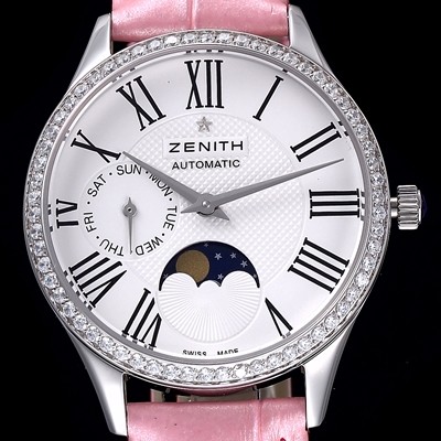 레플리카 [제니스] 남성용 03.2310.69202.C706스위스 쿼츠 쥬얼리 베젤 화이트 다이얼 ZEN045  