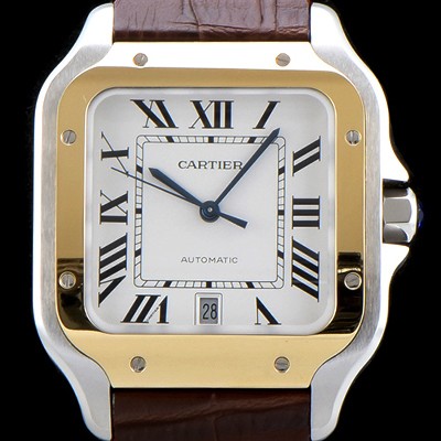 레플리카 [까르띠에] 남성용 산토스 드 까르띠 W2SA0006 