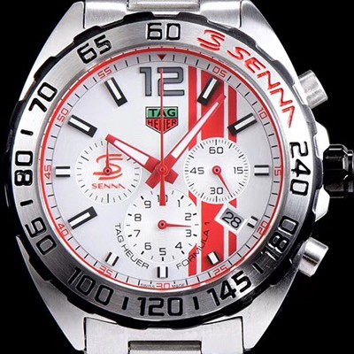 레플리카 [태그호이어] 남성용 포뮬러F1 CAZ1019 시리즈 특별판 출시!! 크로노그래프 화이트 레드 다이얼 실버 서브 다이얼 일본 수입산 VK 쿼츠 무브먼트 TAG0120  