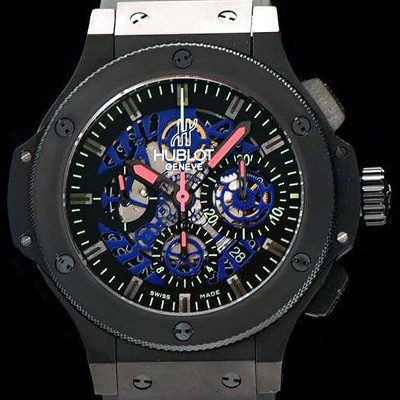 레플리카 [휴블렛] 남성용 빅뱅 블루다이얼 오토매틱 HUB0404  