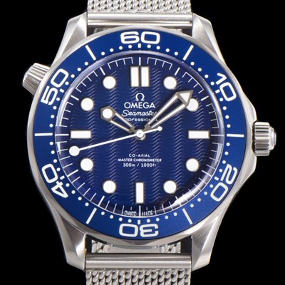 레플리카 [오메가]남성용 씨마스터 다이버 300M 210.30.42.20.03.002 코‑액시얼 마스터 크로노미터 42mm 오토매틱 블루 다이얼 OMG24495  