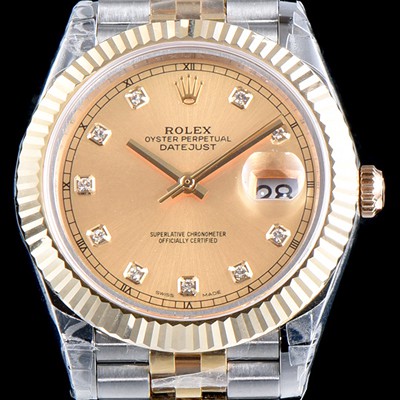 레플리카 [로렉스] 남성용 1:1 퀄리티 데이져스트 126333 최상위 고가형제품!! 41mm고급스러운 18K 옐로우골드 포금 샴페인 컬러 다이얼 오토매틱 무브먼트 ROL12304  