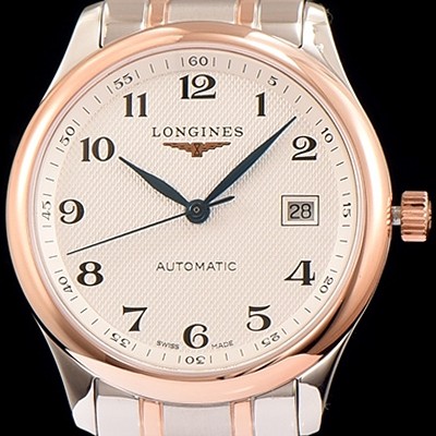 레플리카 [론진] 남성용 마스터 컬렉션 화이트 다이얼 오토매틱 무브먼트 LON0411  