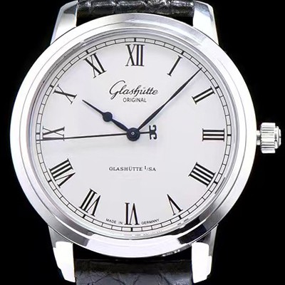 레플리카 [글라슈테 오리지날] 남성용 업그레이드!세나토 화이트 다이얼 오토매틱 무브먼트 GLA4241  