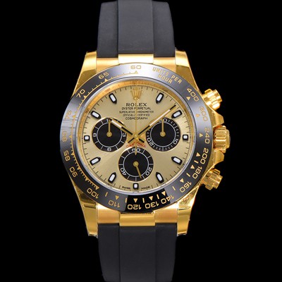 레플리카 [로렉스] 남성용 New 데이토나 1:1수제공정형 옐로우골드 M116518ln-0048 세라믹 베젤 40mm 오토매틱 Cal.4130 무브먼트 옐로우 다이얼 rol5384  