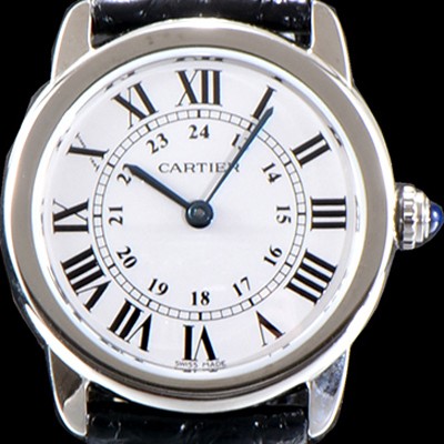 레플리카 [까르띠에] 여성용 솔로 드 까르띠에 W6700155 화이트 다이얼 쿼츠 무브먼트 CAR0514  