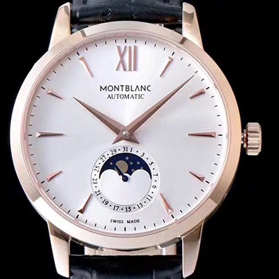 레플리카 [몽블랑] 남성용 헤리티지시리즈 실버 다이얼 오토매틱 무브먼트 MON42012  