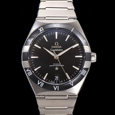 레플리카 [오메가] 남성용 1:1수제공정! 131.30.41.21.01.001 무브UP 컨스틸레이션 코-엑시얼 마스터 오토매틱 Cal.8900타입 41mm  메탈줄 블랙 다이얼 omg20177  