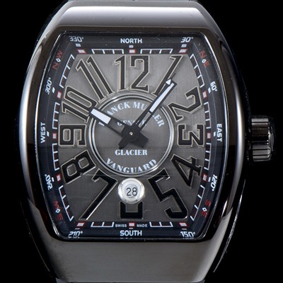 레플리카 [프랭크 뮬러] 남성용 마스터 컴플리케이션 V 45 SC DT YACHTING 5N 뱅가드 요팅!! PVD 코딩 그레이&블랙 다이얼 스위스 ETA 2824-A2오토매틱 FRA0410  