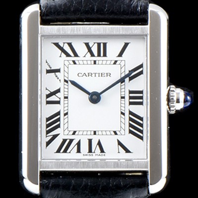 레플리카 [까르띠에] 여성용 탱크솔로 W1018355 베스트 에디션 탱크 화이트 다이얼 최고급 스위스 정품 쿼츠 무브먼트 CAR0101  