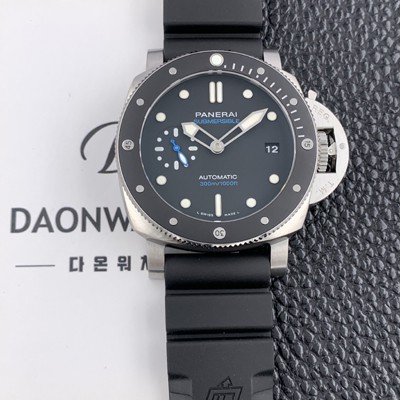 레플리카 [파네라이] 남성용 서브멀시브 PAM00683 오토매틱 OP XXXIV 무브먼트 블랙 다이얼 pan5214  
