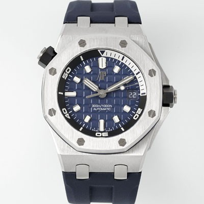 레플리카 [오데마피게] 남성용 하이엔드 로얄오크 오프쇼어 다이버 15720ST.OO.A027CA.01 오토매틱 Cal.4308타입 42mm 블루 다이얼 aud6578  