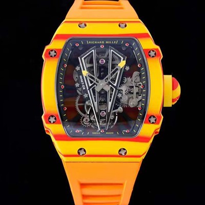 레플리카 [리차드밀레] 남성용 RM27-03 투어빌론 포지드 카본 47mm 투르비용 무브먼트 스켈레톤 다이얼 ric0284  