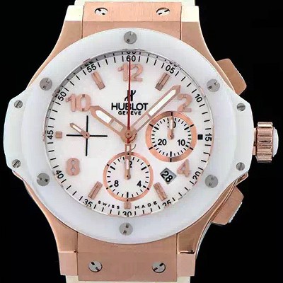 레플리카 [휴블렛] 남성용 빅뱅 화이트 세라믹 울티메이트 에디션 화이트다이얼 HUB4211  