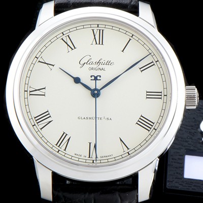 레플리카 [글라슈테 오리지날] 남성용 세나토 베이지 다이얼 오토매틱 무브먼트 GLA4243  