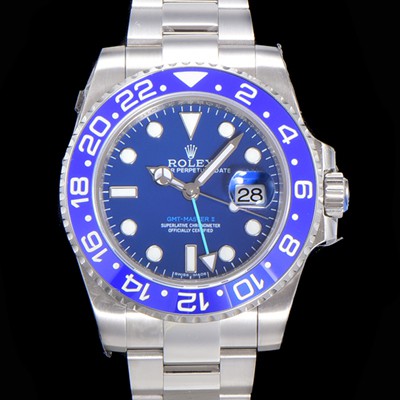 레플리카 [로렉스] 남성용 904L 스틸!! 2022신형 지엠티 마스터II 126719 신형 Cal. 3186 오토매틱 무브먼트 블루 다이얼 브레이슬릿 ROL03170  