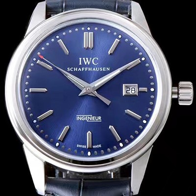 레플리카 [아이더블유씨] 남성용 인게뉴어 빈티지 컬렉션 블루다이얼 IWC0410  