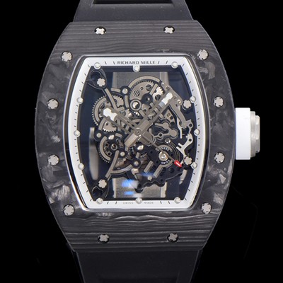 레플리카 [리차드밀레] 남성용 RM055 NTPT 카본케이스 50미리 스켈레톤 다이얼 기계식 수동형 무브먼트 RIC73898  