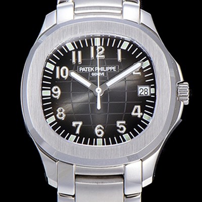 레플리카 [파텍필립] 남성용 아쿠아넛 데이터 Ref. 5167A-001  40미리 메탈줄 블랙다이얼 PAT75364  
